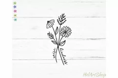 Kindness svg, Wildflowers svg, Raise kindness svg Product Image 2