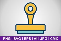 Vector Stamp Icon Product Image 1