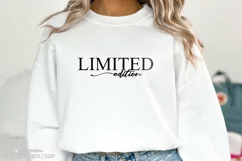 Limited Edition Svg, Inspirational Quote Svg, Positive Svg Product Image 1