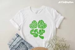 Happy St. Patrick's Day Svg, Lucky Clover Svg, Shamrock Svg Product Image 3