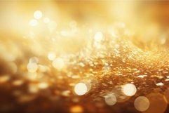 Enchanting Sparkling golden blur. Generate Ai Product Image 1