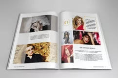 Fashion Lookbook Magazine | Photoshop & Indesign Template Product Image 11