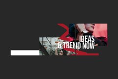 Red Shade Instagram Puzzle Templates Product Image 4