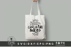 Happy Cinco De Mayo SVG | Mexican Fiesta SVG Cut File Product Image 2