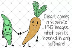 Valentines clipart, Couple clipart, Cartoon clipart, Product Image 1