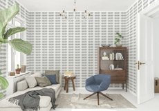 Wall mockup - Wallpaper mockup - Living room scene Product Image 9