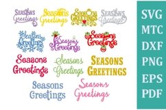 Christmas Quote/Saying Word BUNDLE 170 SVG Cut Files Product Image 24