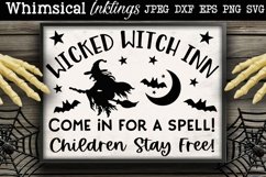 Wicked Witch Inn-Halloween SVG Product Image 1