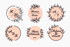 Wedding Monogram Logos Template Collection Product Image 1