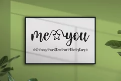 My Star - a font written in the stars - Free Font Of The Week Product Image 10