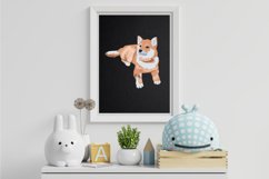 Cute Dog Vector Illustration | Akita Product Image 4