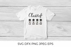 Graduation gnomes SVG. Class of 2021 SVG. Hand letternig Product Image 2