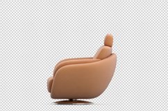 Isometric Arm Chair 3D isolated render Product Image 1