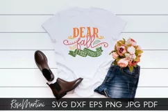 Dear Fall I Miss You So SVG PNG Autumn svg Pumpkin Spice svg Product Image 5