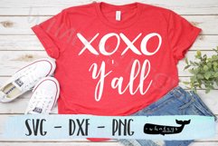 XOXO Y'all Valentine SVG Cut File Product Image 1