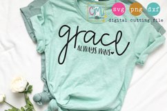 Grace Always Wins Cutting File Product Image 1