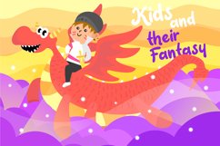 Kid Fantasy - Vector Illustration Product Image 1