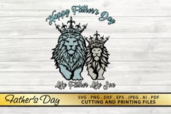 Fathers Day SVG PNG DXF EPS Dad SVG DADDY SVG BEST PAPA SVG Product Image 1