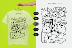 Craft Doodle T-shirt | SVG Product Image 1