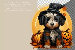 Gog witch clipart, Dog clipart, Halloween clipart, Product Image 3
