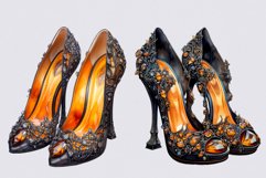Autumn shoes clipart, Shoes clipart Product Image 4