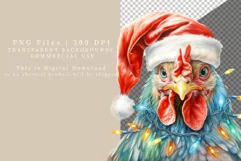 Christmas chicken clipart, Chicken clipart, Tangle up Product Image 2