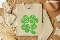 Happy St. Patrick's Day Svg, Lucky Clover Svg, Shamrock Svg Product Image 4