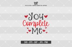 You Complete Me SVG Product Image 1
