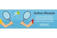 Active lifestyle banner horizontal concept Product Image 1