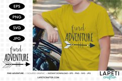 Sublimation clipart, Find adventure svg quote Product Image 1