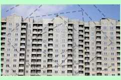 construction of a modern building Product Image 1