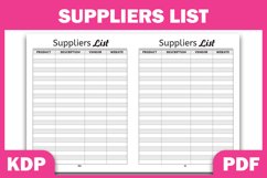 Business planner | Budget and marketing planner KDP Interior Product Image 9