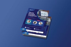 Online Business Conference Flyer Brochure Template Product Image 2