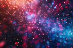Red and Blue Color Space Galaxy Background Wallpaper Product Image 1