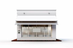 Sign Board Mockup Commercial Building Fascia Aluminium Metal Product Image 1
