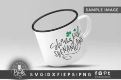 Shamrock Shenanigans SVG | Clover SVG | St. Patricks SVG Product Image 2