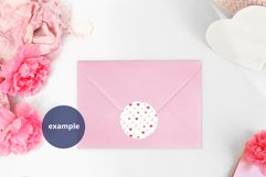 Envelope Sticker Mockup Valentine's Day PSD, JPG Product Image 4