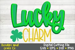 Lucky Charm SVG - St. Patrick's Day SVG - EPS - DXF - PNG Product Image 2