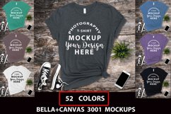 Bella Canvas 3001 mock-up bundle Product Image 1