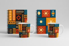 Geometric Tribal Pattern Set Product Image 4
