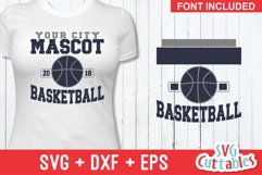 Basketball SVG | Basketball Template 0026 | Shirt Design Product Image 1