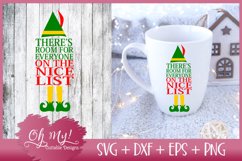 Room For Everyone On The Nice List - SVG DXF EPS PNG Product Image 2