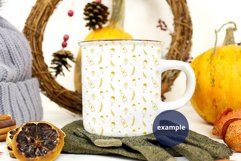 Winter Camping mug mockup PSD, mug mock up JPG Winter Product Image 3