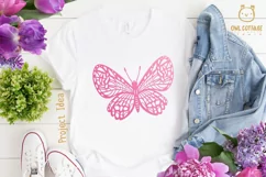 Butterfly SVG, butterfly PNG, butterfly silhouette Product Image 4