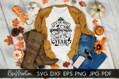 It's The Most Spooktacular Time Of The Year SVG Halloween Product Image 4