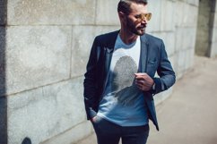 Men&#039;s T-Shirt Mock-Up Vol.1 2017 Product Image 11