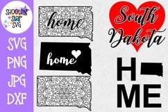 South Dakota US State SVG Decal Bundle - 50 States SVG Product Image 1