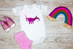 Dinosaurs bright watercolor silhouettes bundle Product Image 2