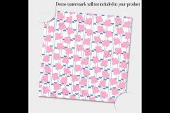 14 Bakery Digital Papers in Pink and Blue Baby Theme Color Product Image 2