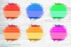 Sublimation Bundle Bleach Effect Watercolor Templates Product Image 2